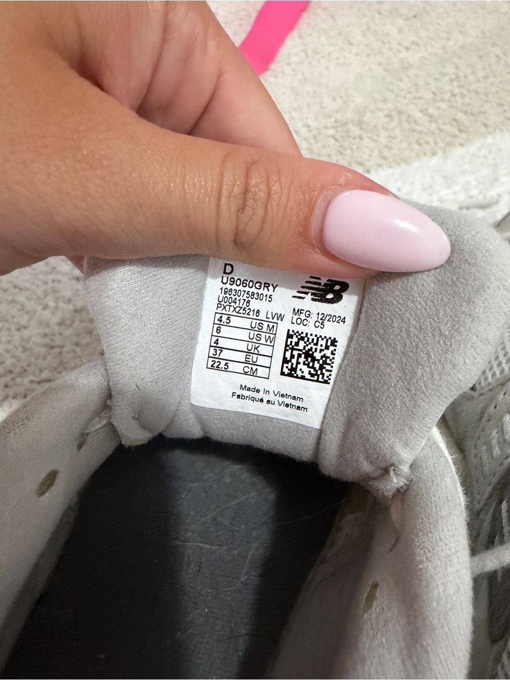 Women’s New Balance 9060s size 6 - Picture 4 of 5